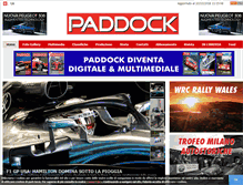 Tablet Screenshot of paddock.it